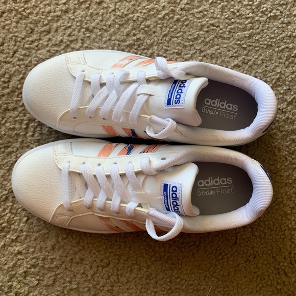 Adidas white ortholite float sneakers - Picture 3 of 8